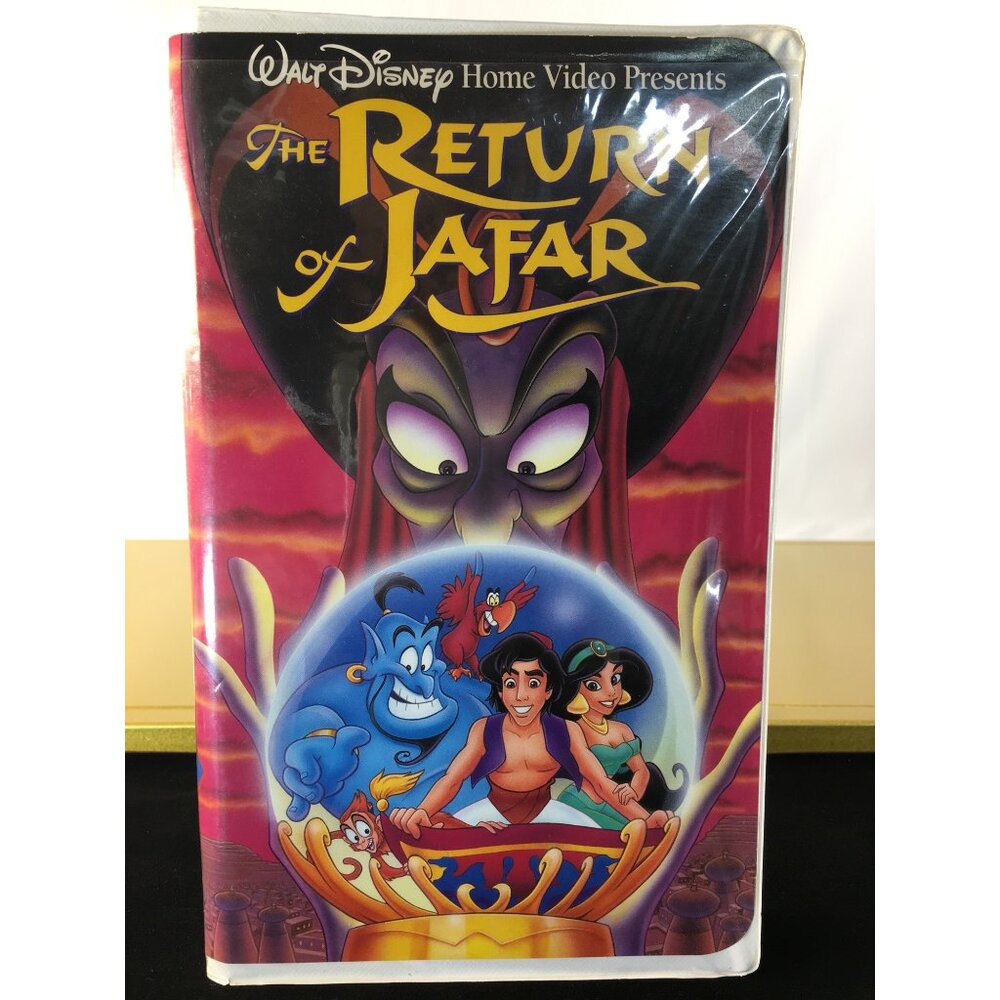 The Return of Jafar VHS Tape - Walt Disney Home Video
